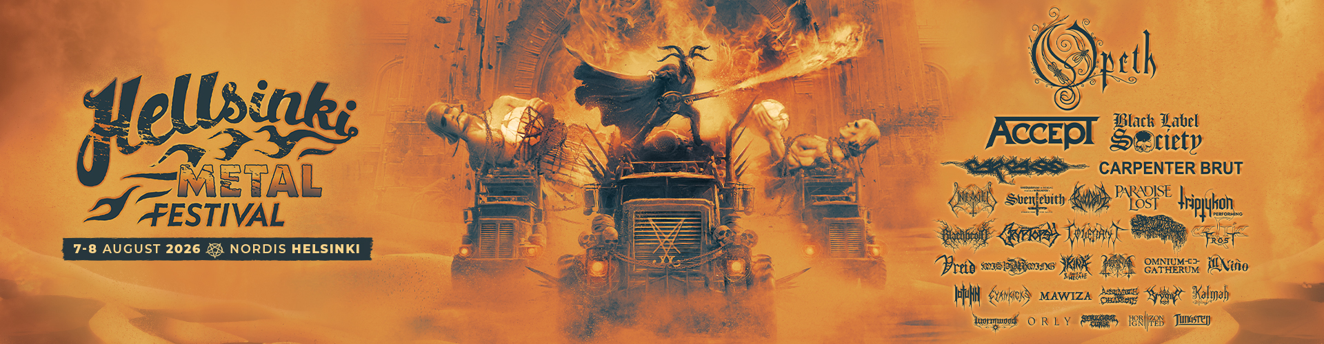 Paraati / Hellsinki Metal Festival 2026